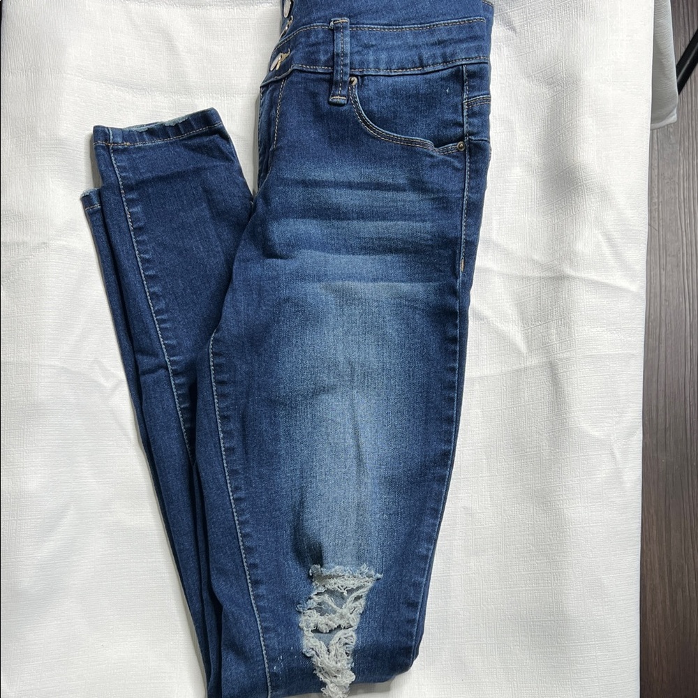 High Rise Skinny Jeans - Picture 7 of 9